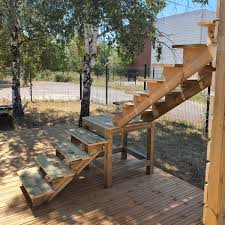 How To Build Deck Stairs With Landing