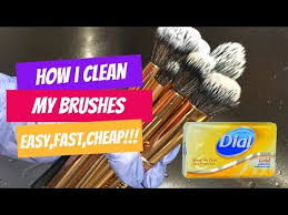 how i clean my makeup brushes w one