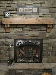 Rustic Fireplace Mantel Shelf Corbels