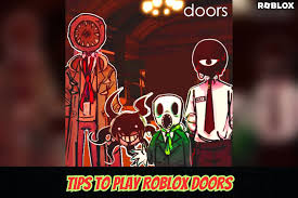 playing roblox doors