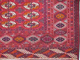 turkmen tekke large carpet 6 11 x 9 6