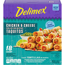 delimex taquitos en cheese