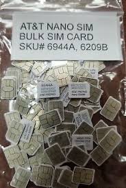 Don't have your original sim card? At T Nano Sim Card 4ff Gsm 4glte New Genuine Oem Prepaid Or Postpaid Att 2 88 Picclick