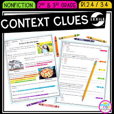 Context Clues In Nonfiction 2nd Grade Ri 2 4 3rd Grade Ri 3 4