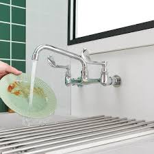 bwe 2 handle commercial sink faucet