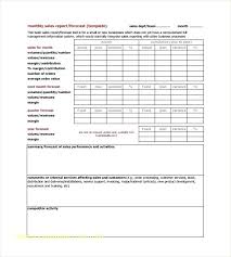 Daily Sales Report Template Excel Free Call New Restaurant