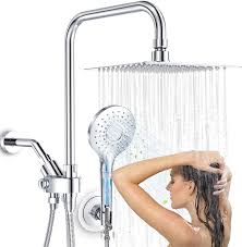 sulips shower set dual square shower