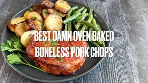 oven baked boneless pork chops