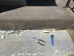 patching concrete steps our front