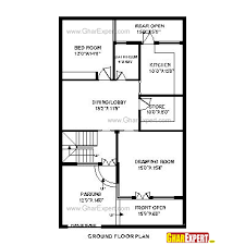 House Plan For 30 Feet By 50 Feet Plot