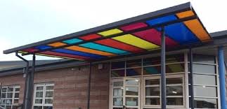 Colourful Shelter Installed At Primary