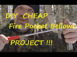 Diy Fire Pocket Bellows Project