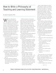 How To Write A Philosophy Paper Nursing Educational Leadership Etc