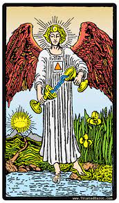 On the temperance card, there is an angel with wings, whose gender is not immediately obvious, which suggests that there is a balance between the sexes. Temperance Tarot Card Meaning
