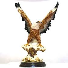 resin eagle sculpture for interior