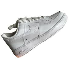 air force 1 leather low trainers nike