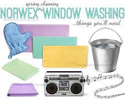 spring cleaning windows with norwex