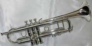 New Ryton Silverplated Intermediate Trumpet With Nice Case