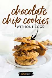 They aren't too soft or too crunchy. Best Eggless Chocolate Chip Cookies Recipe Small Batch Recipes