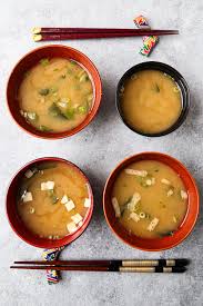 the best miso soup みそ汁 pickled plum