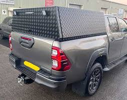 Toyota Hilux Samson Solid Side Canopy
