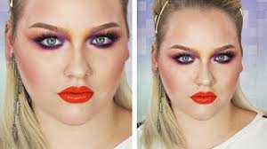 color crazy 1980 s makeup tutorial