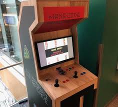 makecode arcade wooden cabinet