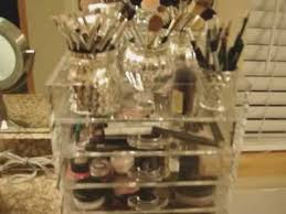 the clear cube makeup storage you