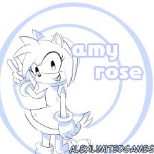 amy rose fan-art alexlimitedgames - Illustrations ART street