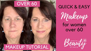 easy makeup tutorial for women over 60