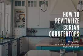 how to revitalize corian countertops