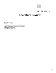 Appendix A Literature Review How Weather Affects The