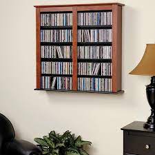Double Wall Mounted Storage For Dvds
