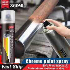 Hot Chrome Spray Paint Metal Silver