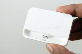 apple iphone 5s dock unboxing and demo