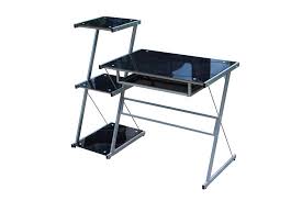 Tempered Glass Computer Desks With
