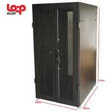 loop alloy 24u server network cabinet