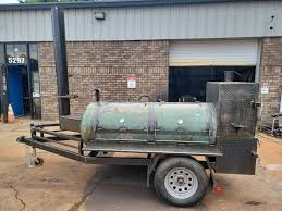 steel pitmaster bbq smoker trailer