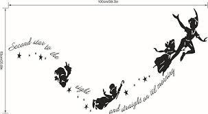 Peter Pan Characters Wall Decals Quotes