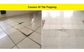 tile popping causes solutions