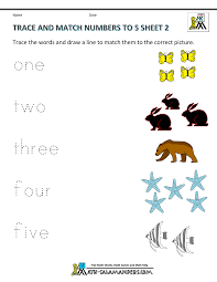 Free interactive exercises to practice online or download as pdf to print. Preschool Math Worksheets Matching To 5