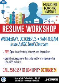 Resume Workshop Poster Resume    Glamorous How To Update A Resume Examples    Interesting    