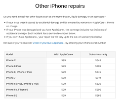 iphone x will cost 549 to repair