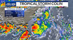 Tropical Storm Colin threatens a wet ...