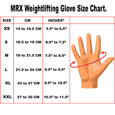 22 Prototypal Hand Gloves For Gym Size Chart