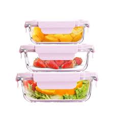 Lids Airtight Glass Lunch Bento Boxes
