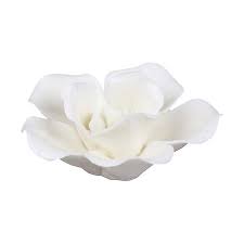 1pc Ceramic Flower Wall Ornament Rosa