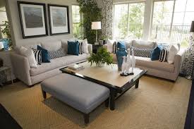 The following are useful ideas for placing a rectangular rug under a sectional sofa in a room of your home: Choosing The Right Sized Area Rug For Your Space Fine Finishes