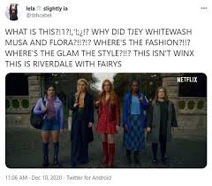 The winx saga, coming january 22pic.twitter.com/vweyftlwrb. Fans Angrily Accuse Netflix Of Whitewashing The New Live Action Remake Of Nickelodeon S Winx Club Daily Mail Online