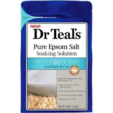 dr teals detoxify epsom salt soaking